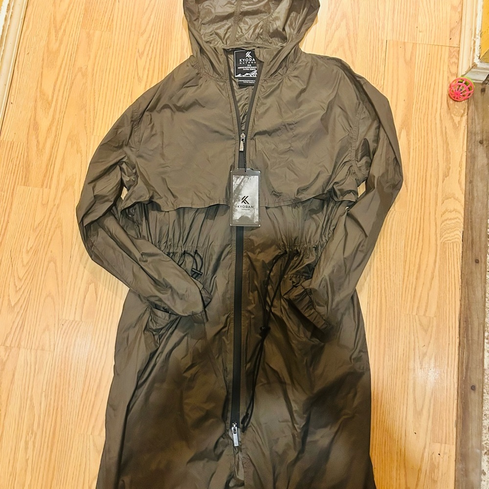 NWT Kyodan Gray Hooded Jacket sz SP